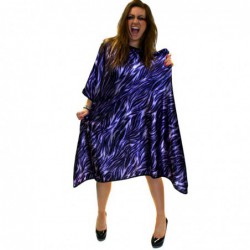 Purple Tiger Print Gown